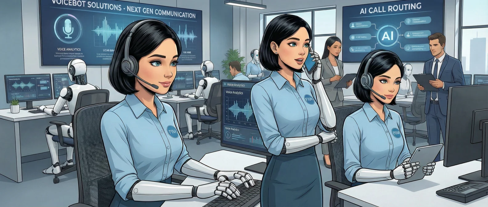 Voicebot solutions in a modern contact centre